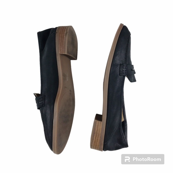 Lucky Brand Black Leather Loafer - Picture 7 of 10